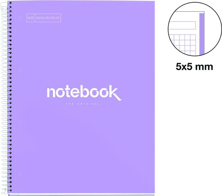 Immagine prodotto Miquelrius Emotions Notebook (A4, Quadretti, Copertina morbida)