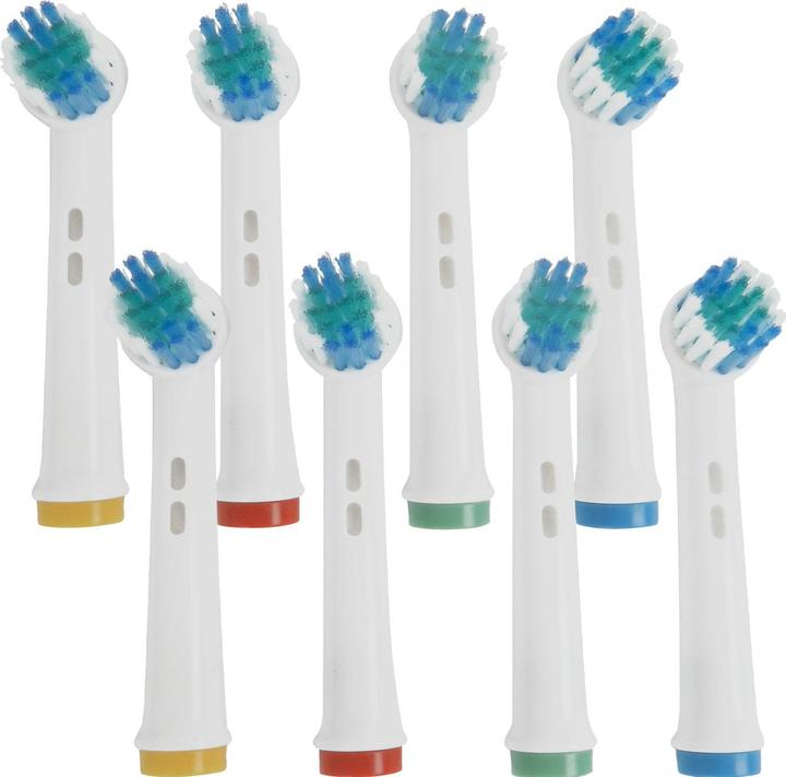 Immagine prodotto Bathroom Solutions 8 spazzolini di ricambio adatti a molti spazzolini elettrici Oral-B®***. (8 x)