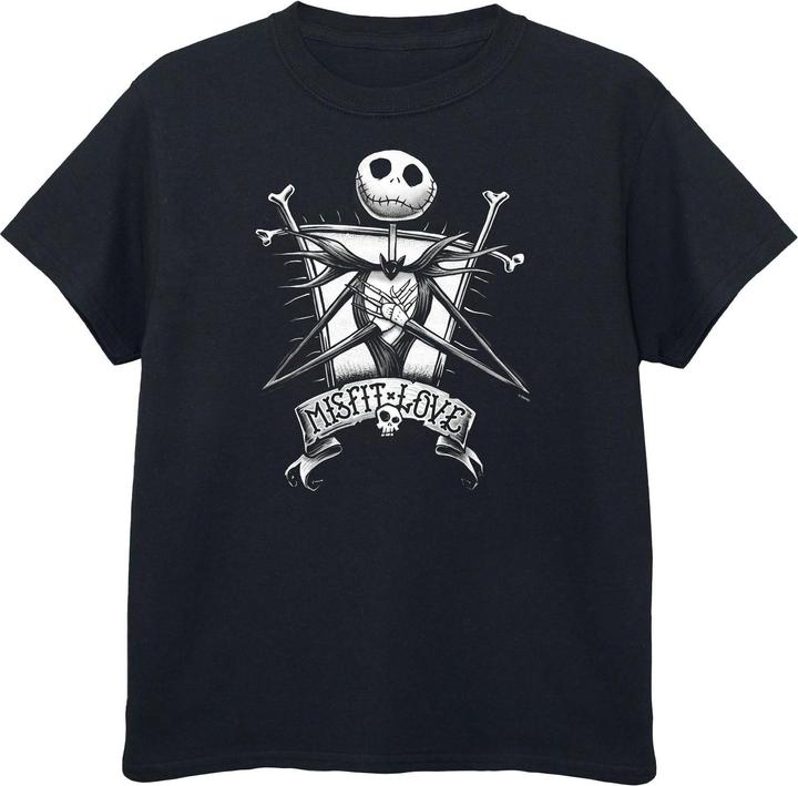 Dick Smith Misfit Love Jack Skellington TShirt aus Baumwolle Jungen