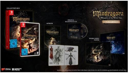 Produktbild Knights Peak Mandragora: Whispers of the Witch Tree - Collectors Edition (Switch, DE)