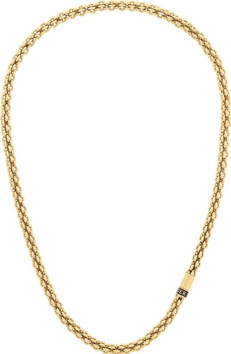 Tommy Hilfiger Intertwined Circles Chain Halskette (Edelstahl, 60 cm)