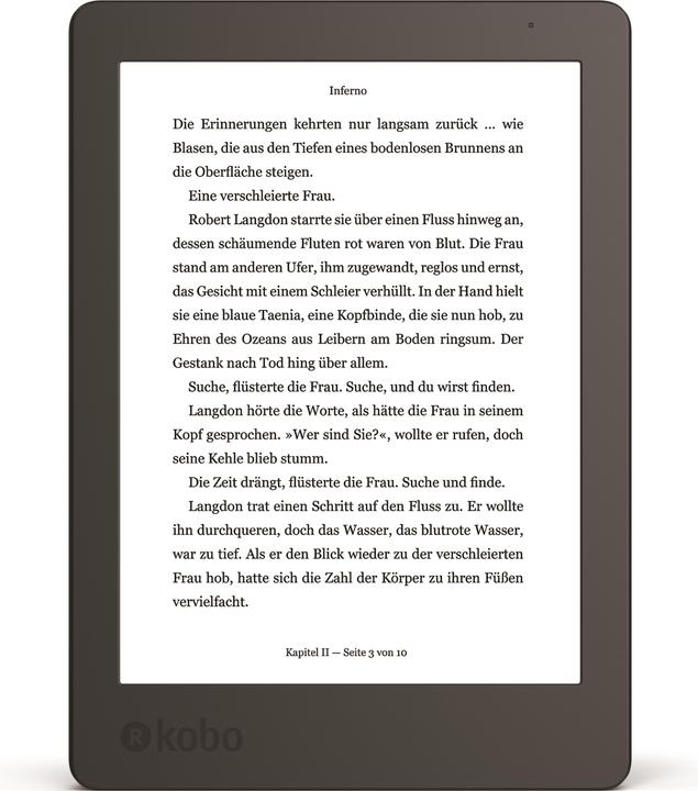 Kobo Aura 2nd Edition (6", 4 GB, Schwarz)