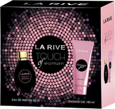 Actual product image La Rive SET Touch Of Woman EDP spray 100ml + SHOWER GEL 100ml (Fragrance set)