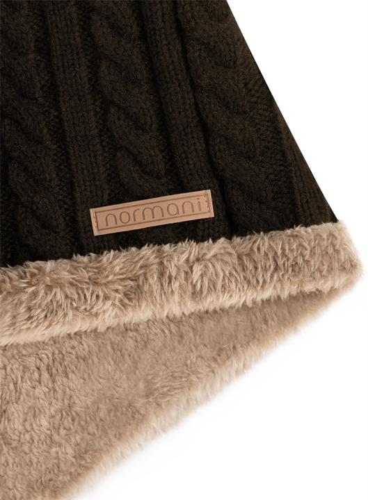 Produktbild Normani Kebili Winterset mit Fell Braun/Braun (One Size)