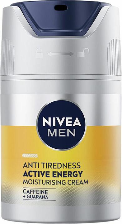 NIVEA MEN Skin Energy Koffein Feuchtigkeitsspendende Gesichtscreme 50ml (50 ml)