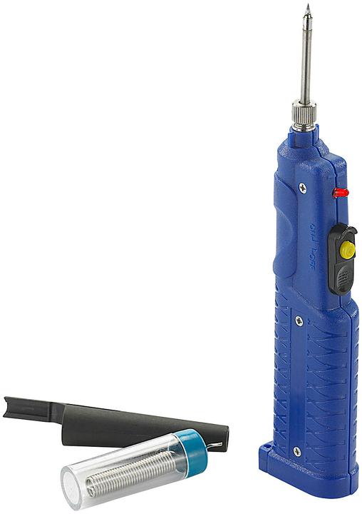 Actual product image AGT Battery operated soldering iron incl. soldering tin