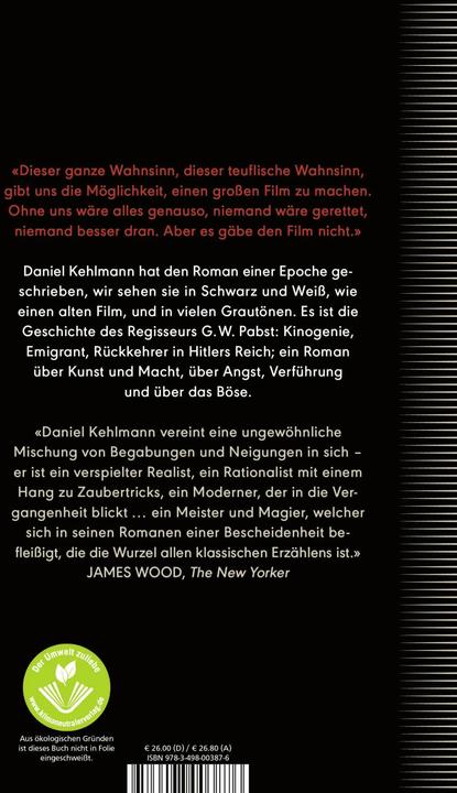 Actual product image Lichtspiel (German, Daniel Kehlmann, 2023)