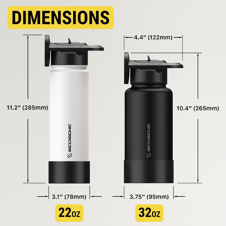 Produktbild Scosche MagicMount Flask 945ml