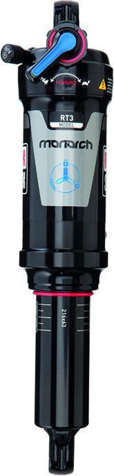 Immagine prodotto RockShox Ammortizzatore posteriore Monarch RT3 (165x38/6.5x1.5) Tune-MidReb/MidComp (165 mm, 38 mm)