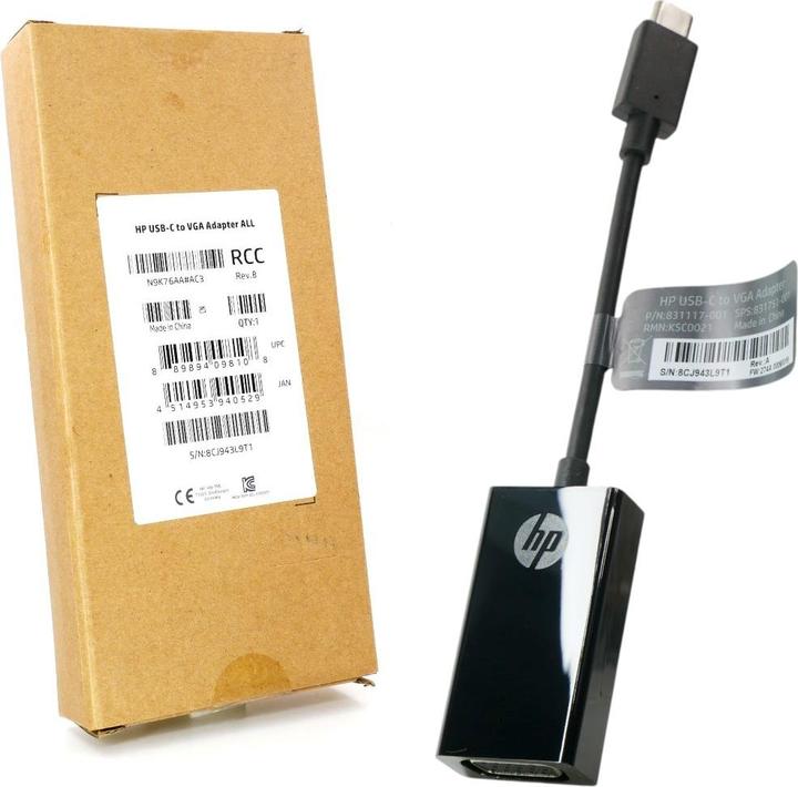 Image du produit HP USB-C vers (VGA, 2.55 cm)