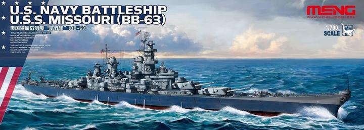 Immagine prodotto Meng-Model Nave da battaglia della Marina degli Stati Uniti U.S.S. Missouri (BB-63)