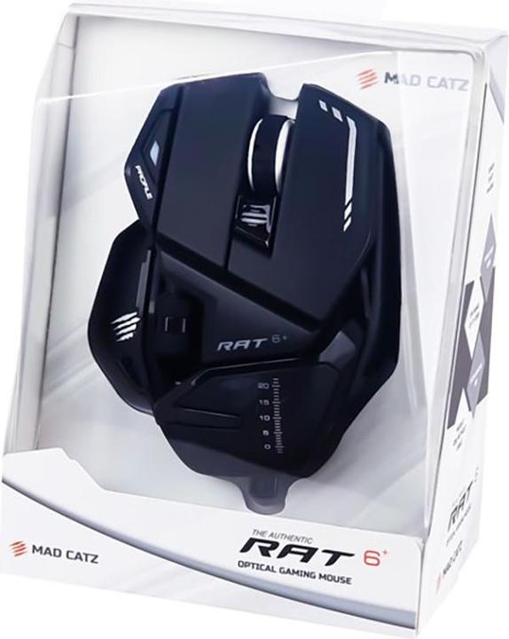 MadCatz Souris Gaming Rat 6+ Noire