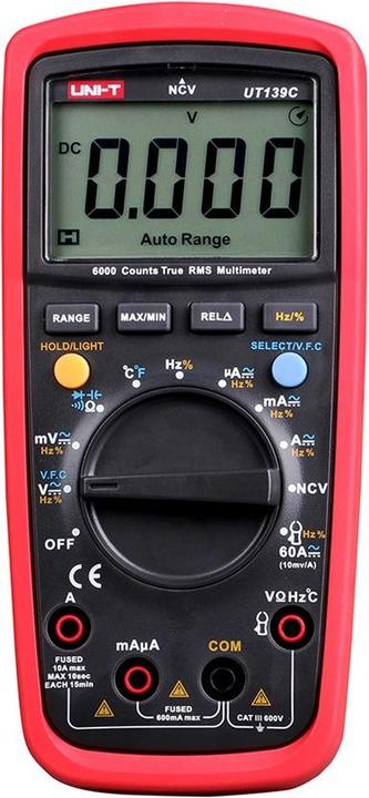 Actual product image Uni-T UT139C (CAT III 600V)