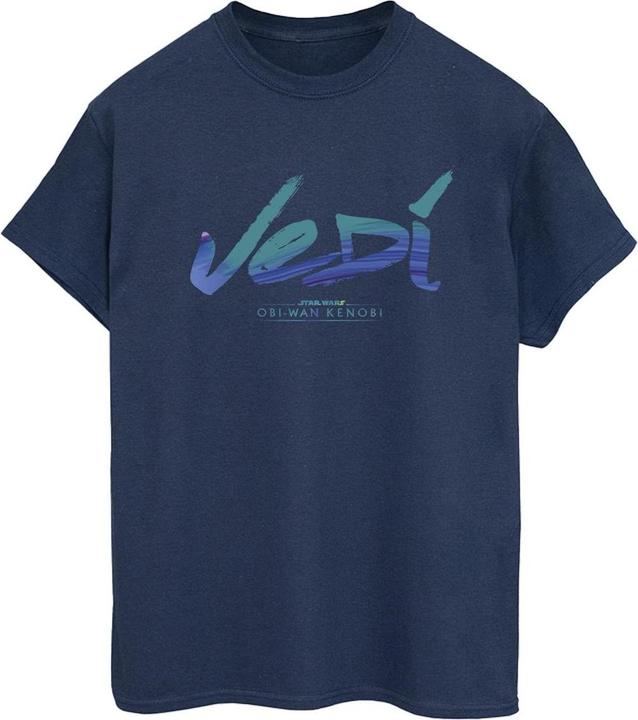 Star Wars ObiWan Kenobi Jedi Painted Font TShirt (XL)