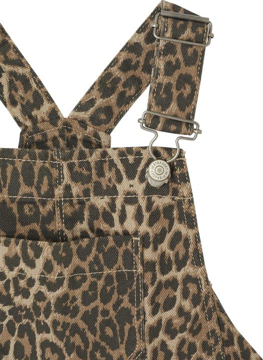 Actual product image Vertbaudet Gemusterte Mädchen Latzhose mit weitem Bein (92)