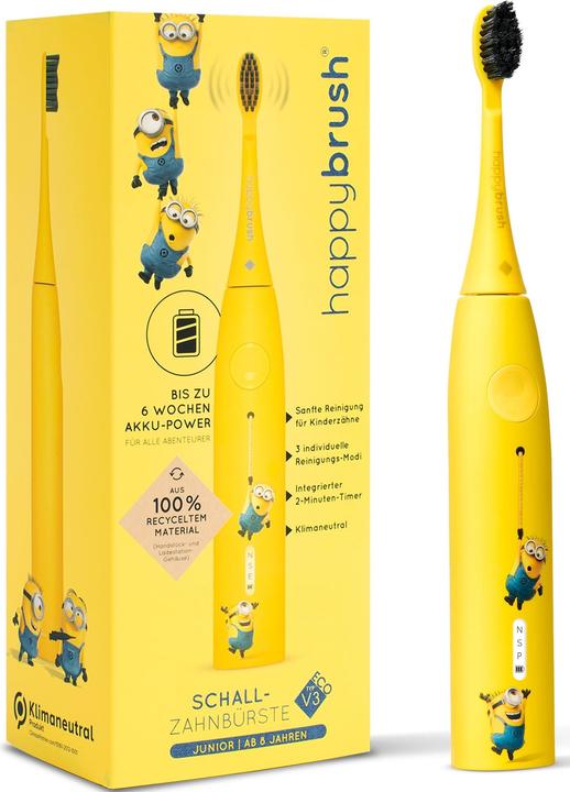 Actual product image happybrush Sonic toothbrush Minion ECO V3 (Sonic toothbrush)
