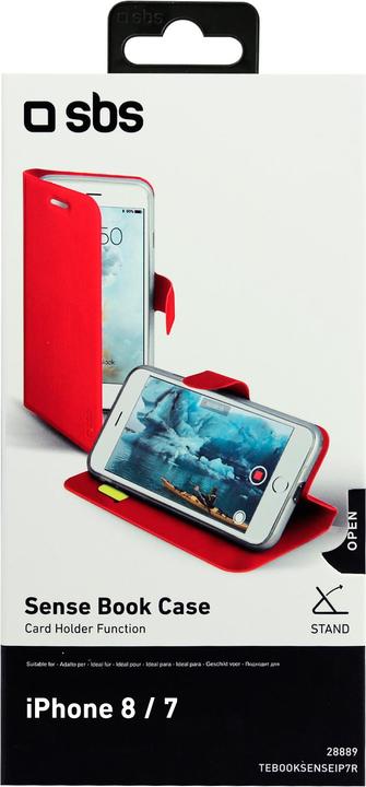 Actual product image SBS Book Wallet Case (Apple iPhone 7)