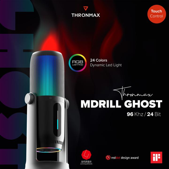 Actual product image Thronmax MDRILL GHOST - Microphone