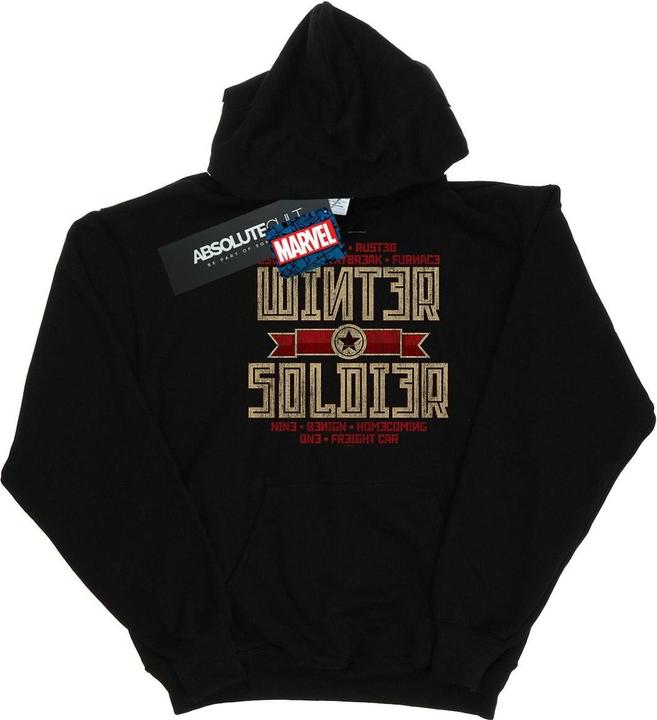 Winter Soldier Trigger Badge Kapuzenpullover Jungen