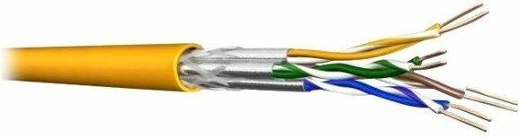 Produktbild Draka 4X2 AWG22-100RW -Cat.7a Rohkabel Verlegekabel S/FTP PiMF 100m (S/FTP, CAT7a, 100 m)