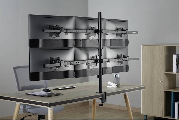 Image du produit SpeaKa Professional SP-MM-1010 1 Stück Monitorhalterung 43,2 cm (17") - 81,3 cm (Tables, 32.01")