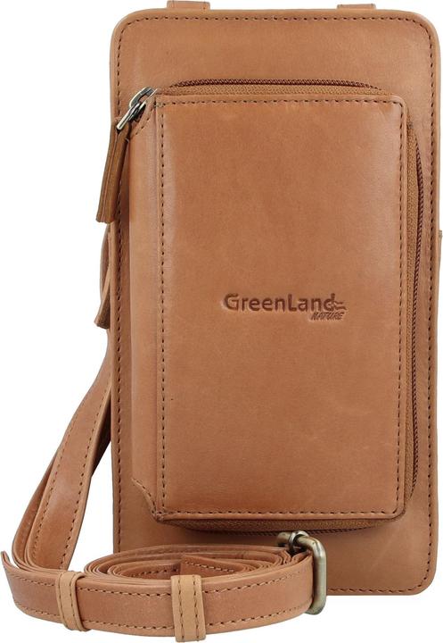 Produktbild Greenland Nature Nature Soft Handytasche Geldbörse Leder 11 cm