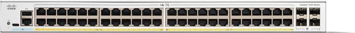 Actual product image Cisco CATALYST 1200 48-PORT GE POE (52 Ports)