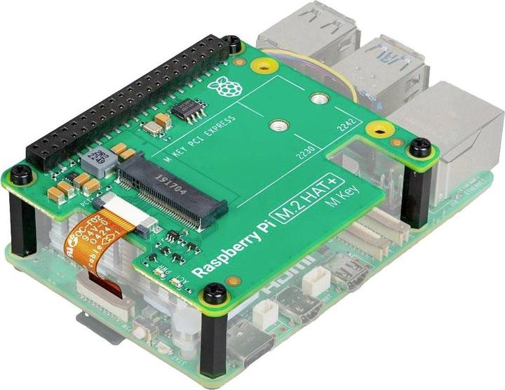Actual product image Raspberry Pi SSD Kit Fr Pi5 (512 GB, M.2)
