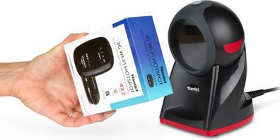 Produktbild Hamlet HBCS-2D360 Barcodeleser Feststehender Barcodeleser 1D/2D CMOS Schwarz (1D-Barcodes, 2D-Barcodes)
