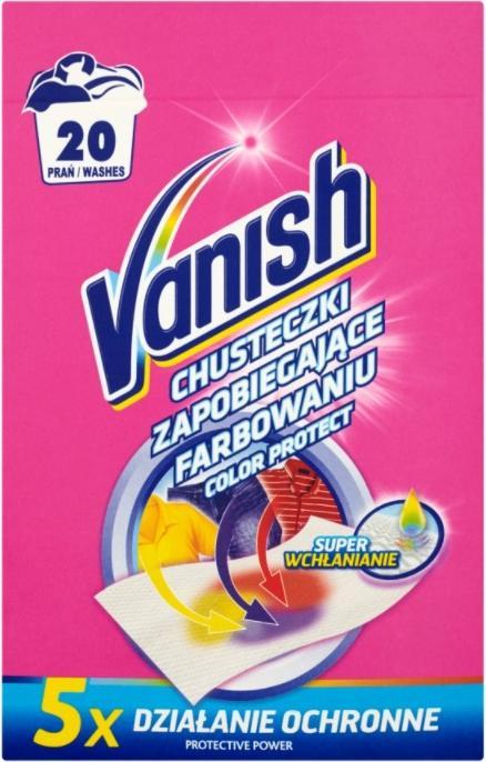 Image du produit Vanish Color Protect 10pcs (5 Cycles de lavage, Solide)