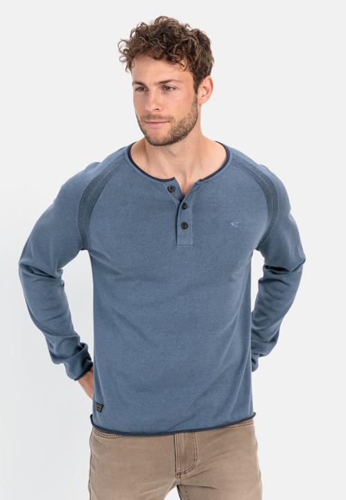 Immagine prodotto Camel Active Camicia Henley in cotone biologico certificato (S)