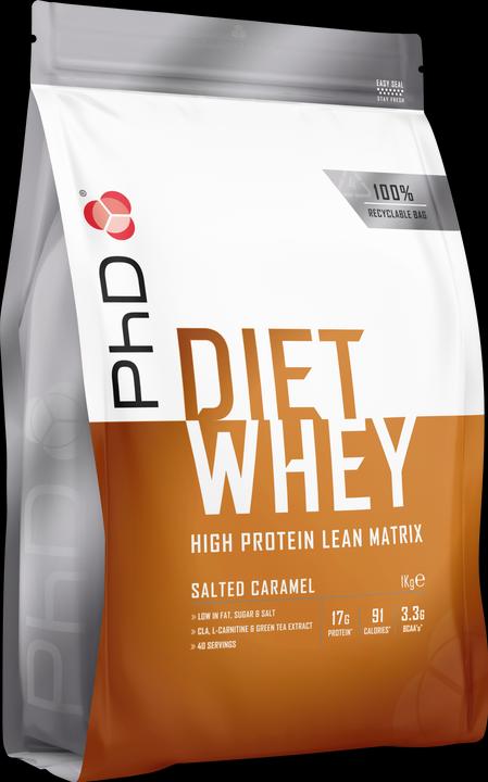 Image du produit PhD Nutrition Diet Whey (Caramel salé, 1 pcs, 1000 g)