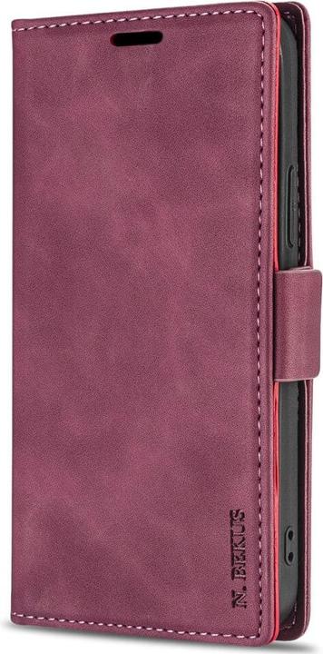 Actual product image N.Bekus iPhone 15 Pro Max - Flip Case Cover wine red (Apple iPhone 15 Pro Max)