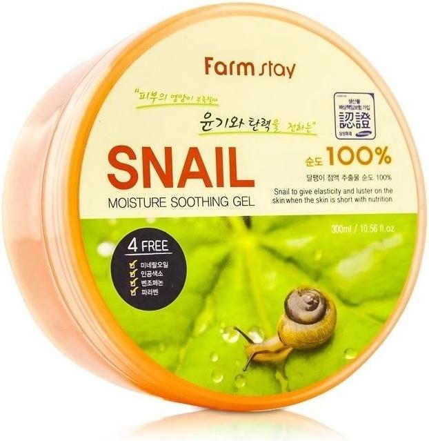 Produktbild Farm Stay Moisture Soothing Gel Snail (Körpergel, 300 ml)