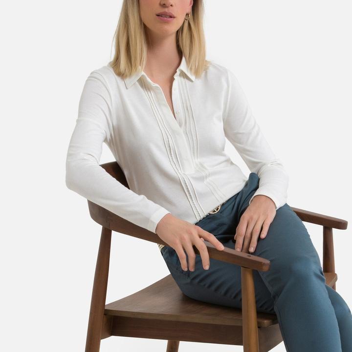Produktbild Anne Weyburn Langärmeliges Poloshirt (40)