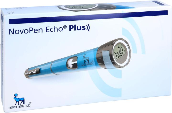Actual product image Novo Nordisk Novopen ECHO Plus Blue, 1 pc