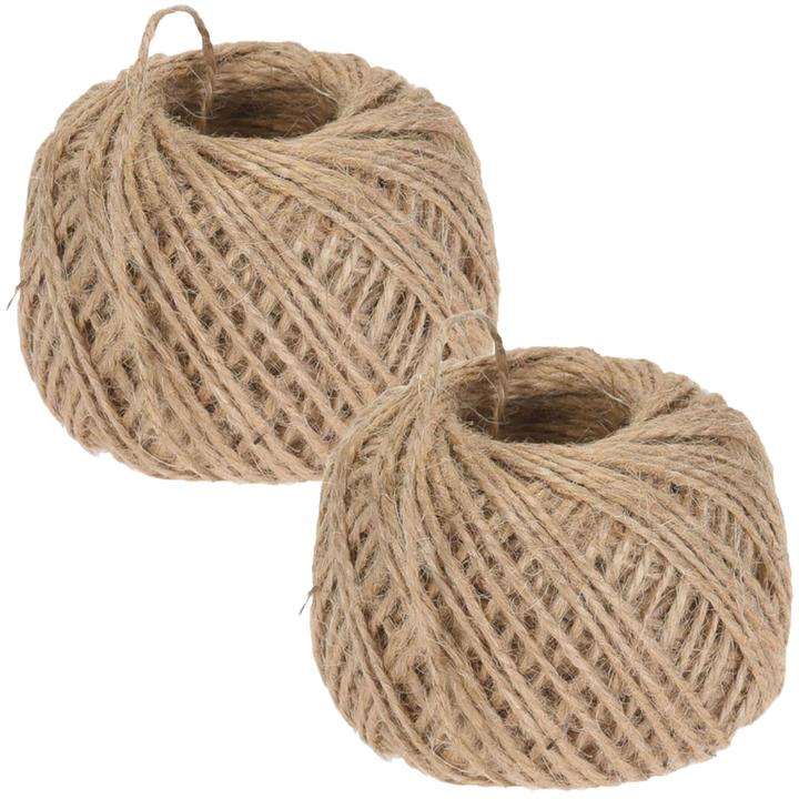 Produktbild Natura Punto 2er-Set Schnur zum Basteln und Befestigen, Deko Schnur (50 m)