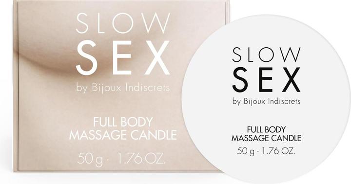 Produktbild Bijoux Indiscrets Bijoux Slow Sex - Körpermassagekerze 50 G