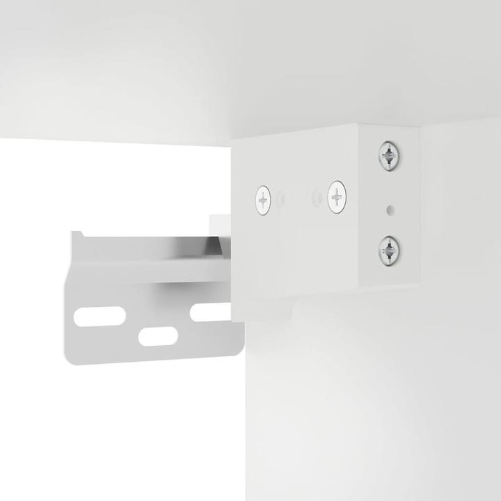 Produktbild VidaXL TV-Wandschrank Weiss 40x34,5x80 cm,Farbe: Weiss,Material