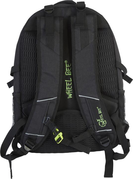 Immagine prodotto Wheel Bee Zaino Rev. Black Revolution Nero / Grigio, 46x32x 20 cm, LED, Batt. 2xCR2032 incl.