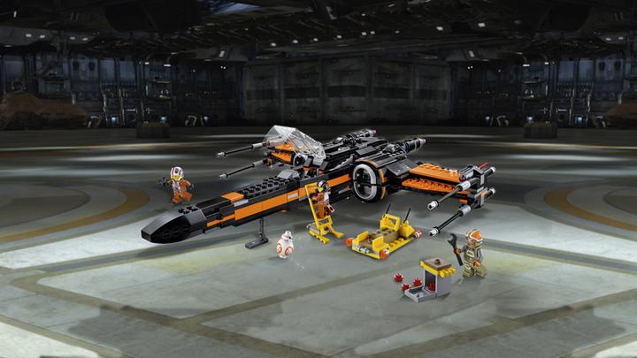 Actual product image LEGO Star Wars Poe's X-Wing Fighter (75102, LEGO Star Wars)