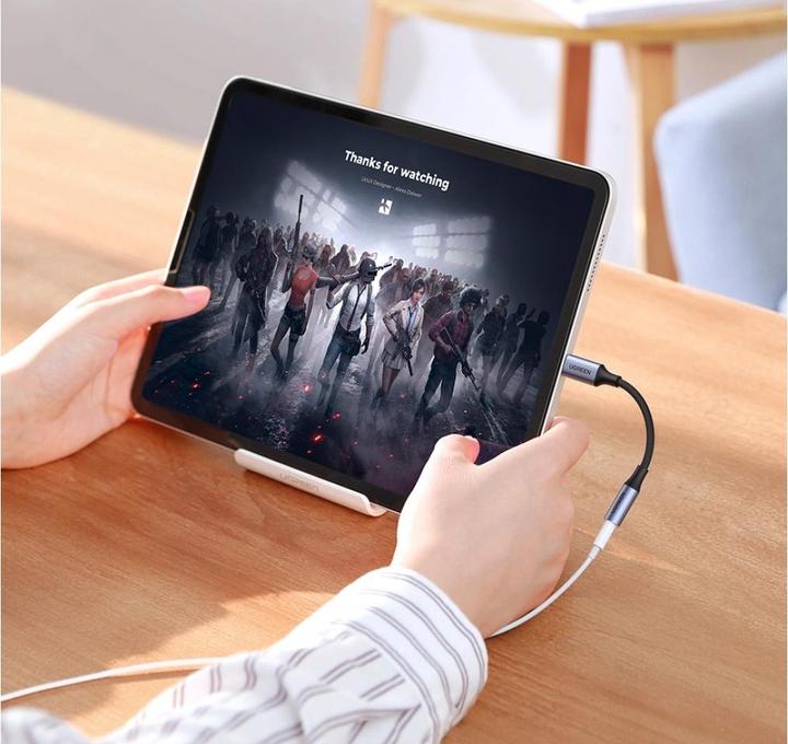 Immagine prodotto Ugreen Adattatore da USB-C a 3.5mm Jack con supporto IPAD Pro e Samsung Note 10 (USB tipo C, Jack da 3.5mm)