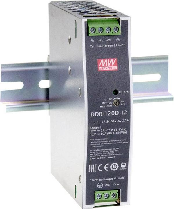 Produktbild MeanWell DDR-120A-48 Netzteil & Spannungsumwandler 120 W