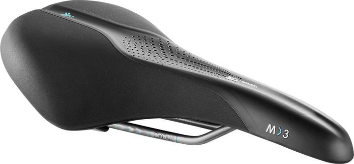 Actual product image Selle Royal Scientia M>3 Saddle, Moderate, large 289x178mm, 465gr., black, unisex