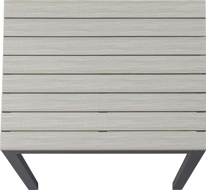 Actual product image Kare Design Tisch Sorrento Grau 80x80cm