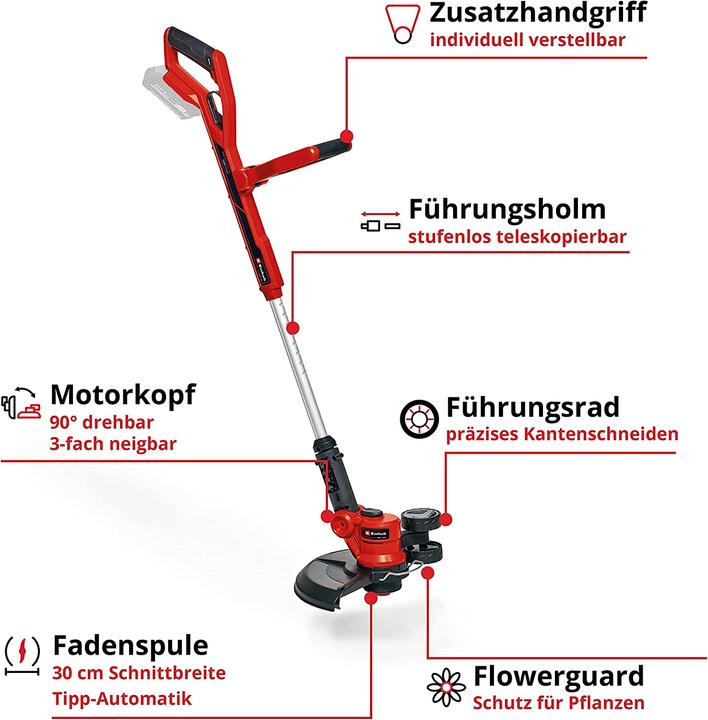 Immagine prodotto Einhell GE-CT 18/30 Li Solo (Filo di taglio)