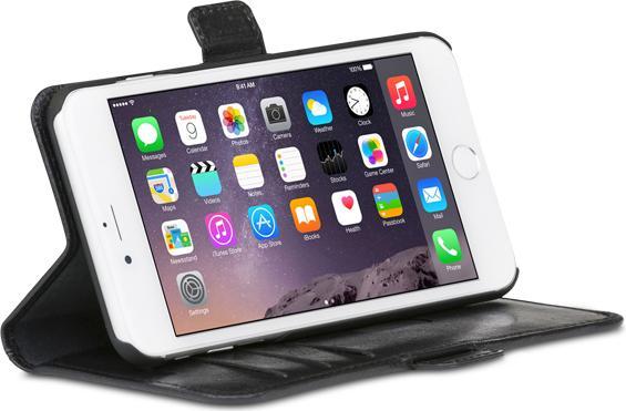 Actual product image dbramante1928 iPhone 8 Plus/7 Plus/6s Plus/6 Plus hoesje - - Zwart - Leer (Apple iPhone 8)