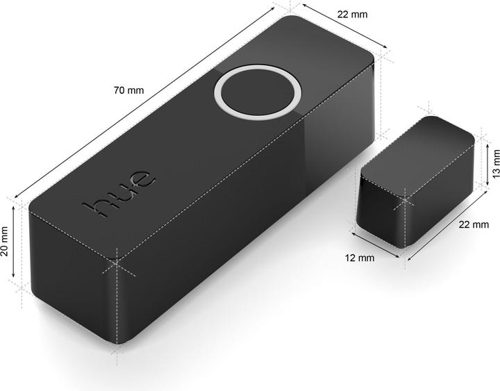 Actual product image Philips Hue Secure Contact Sensor, Set of 2