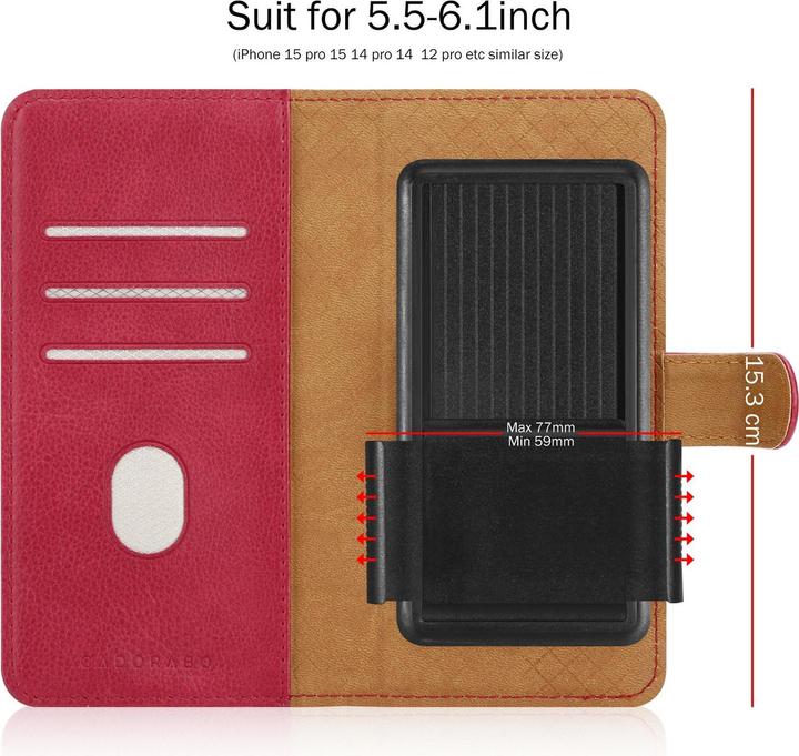 Image du produit Cadorabo Coque pour HTC ONE A9 Book Style (HTC One A9)