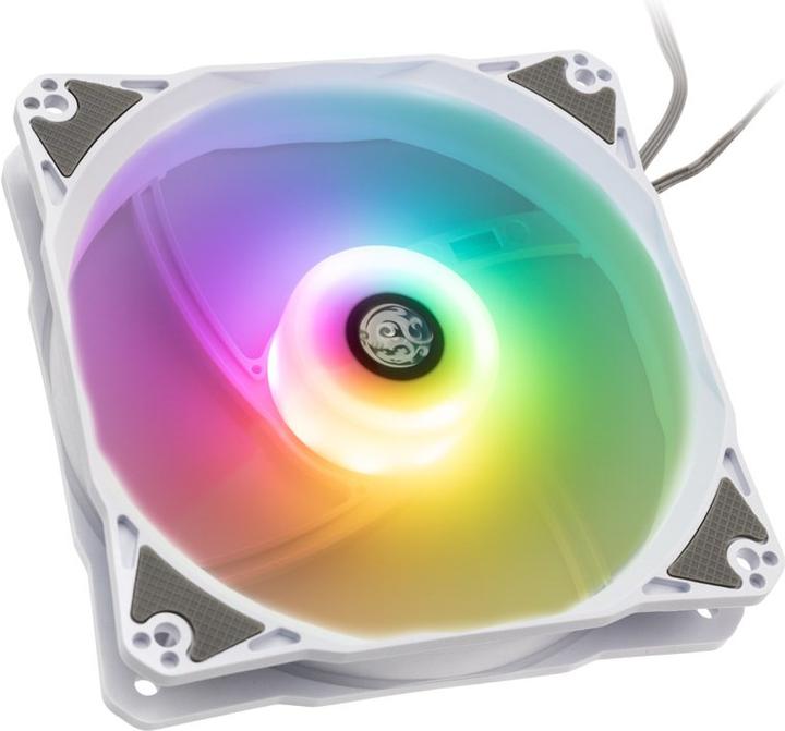 Immagine prodotto Bitspower Ventola Notos RGB PWM, 120 mm - bianca, confezione da 5 pezzi (120 mm, 5 x)